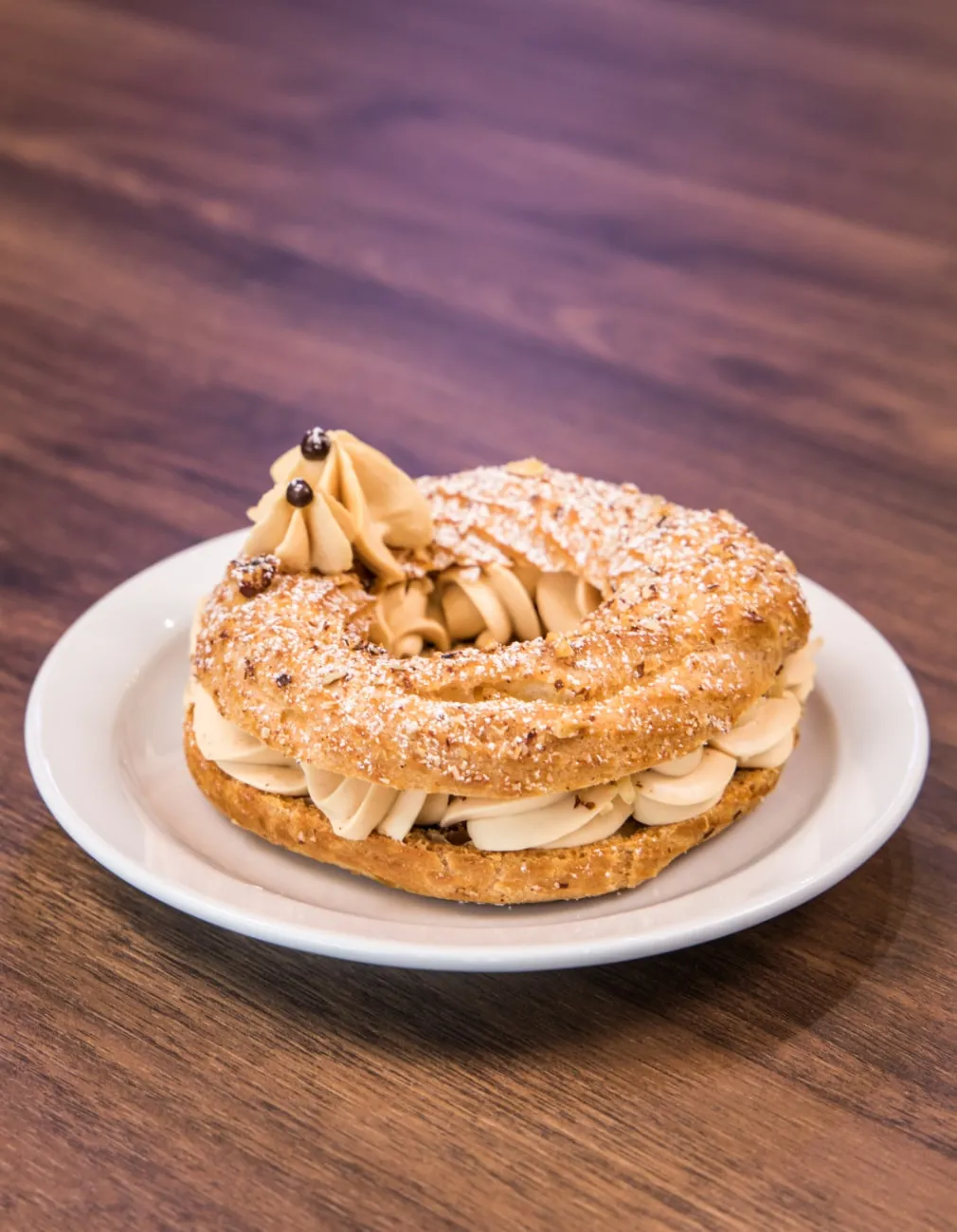 Artisan French quiche and tarts at Café la Reine Edmonton