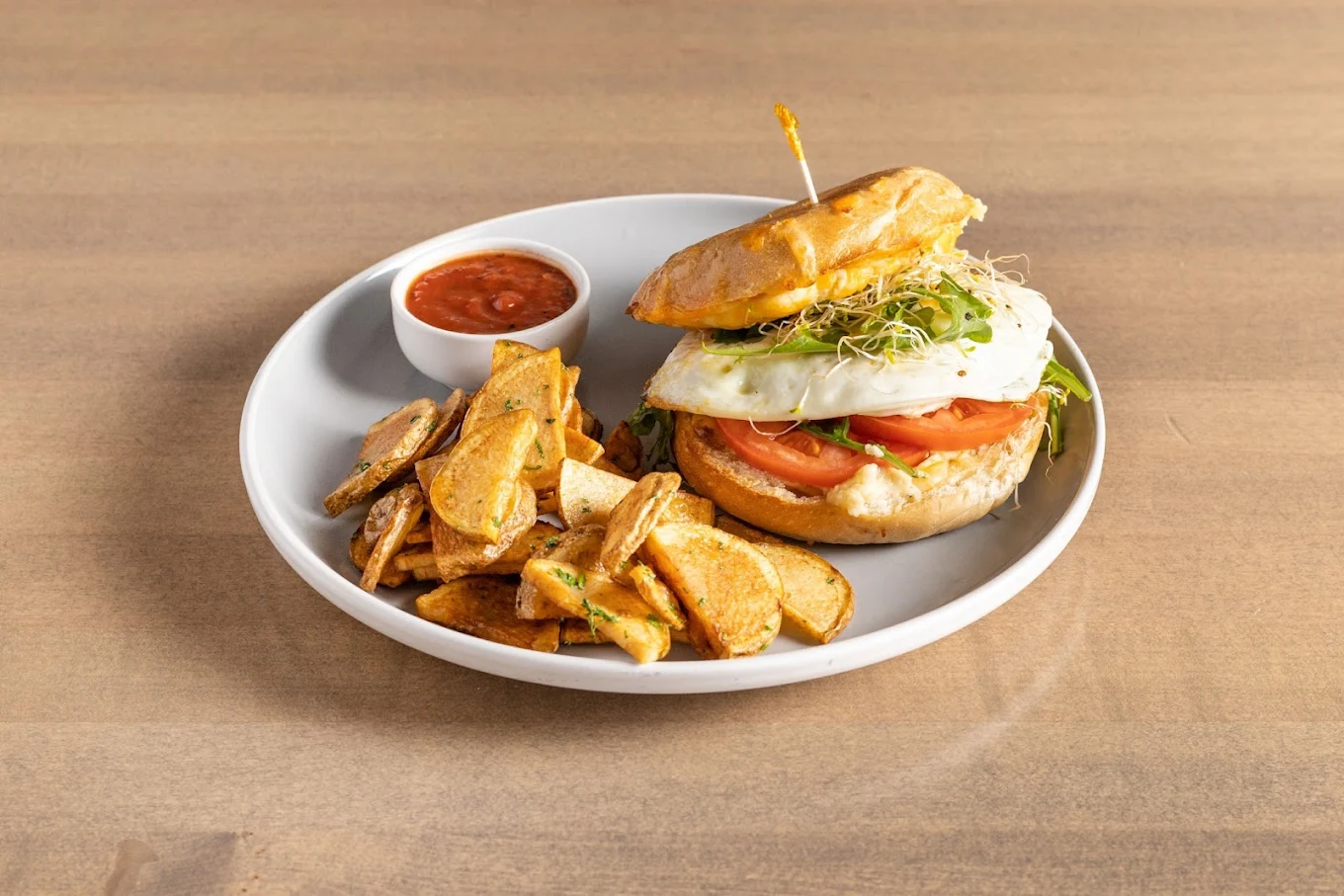 Specialty coffee and French pastries at Café la Reine