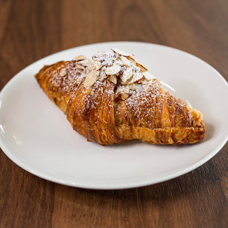 Fresh French croissants at Café la Reine on Whyte Avenue Edmonton